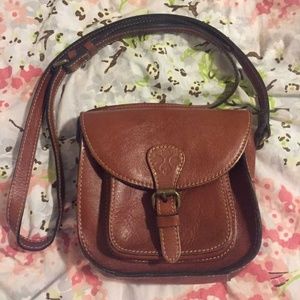 100% leather Patricia Nash crossbody